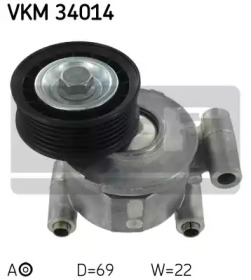VKM34014 SKF Натяжний ролик